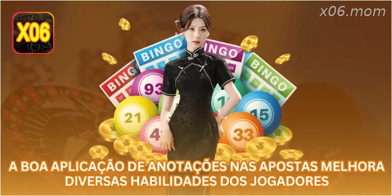 A boa aplicação de anotações nas apostas melhora diversas habilidades dos jogadores.