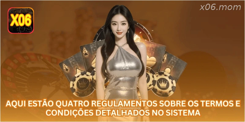 Alguns direitos dos jogadores na política de privacidade da plataforma X06 .