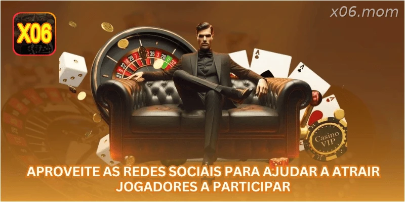 Aproveite as redes sociais para ajudar a atrair jogadores a participar.