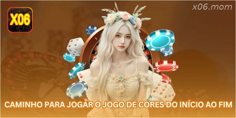 Caminho para jogar o jogo de cores do início ao fim