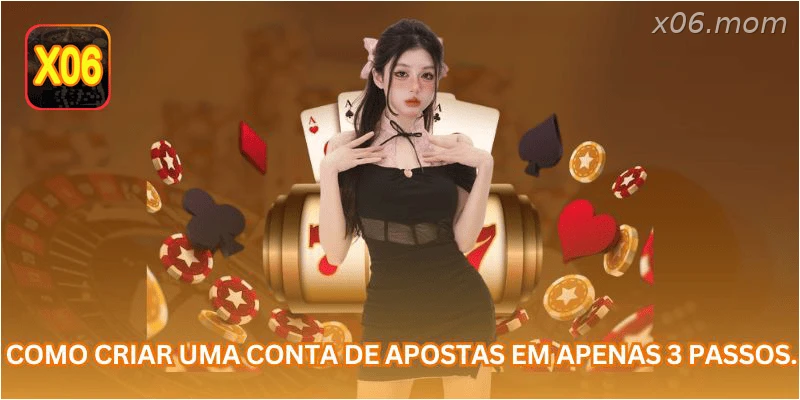 Como criar uma conta de apostas em apenas 3 passos.