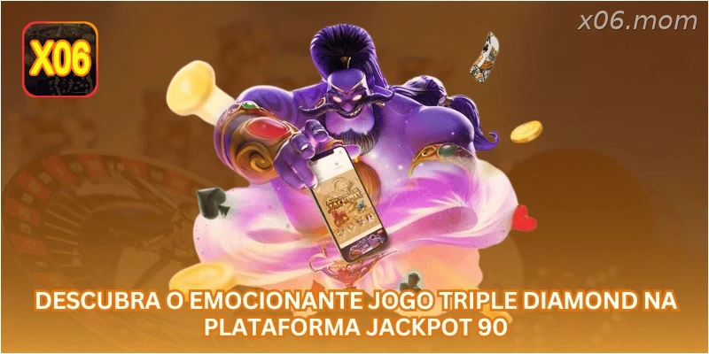 Descubra o emocionante jogo Triple Diamond na plataforma Jackpot 90.