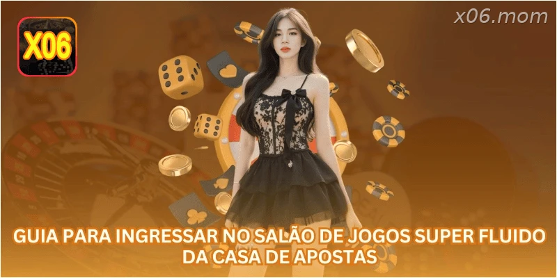Guia para ingressar no salão de jogos super fluido da casa de apostas.
