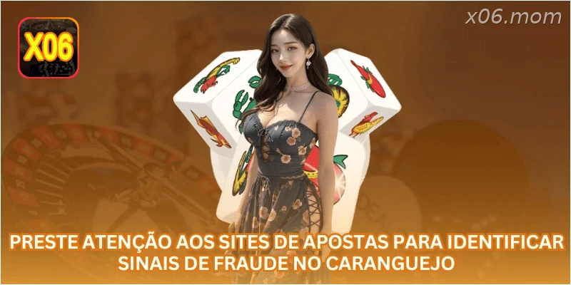 Preste atenção aos sites de apostas para identificar sinais de fraude no caranguejo.
