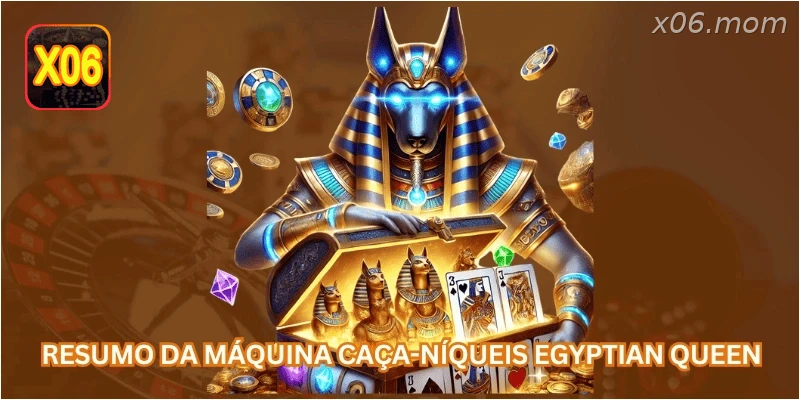 Resumo da máquina caça-níqueis Egyptian Queen