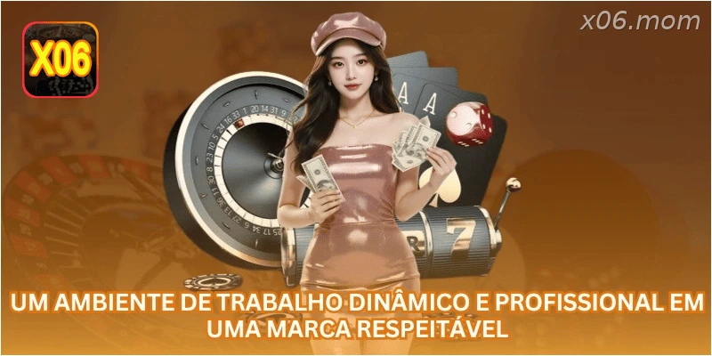 Um ambiente de trabalho dinâmico e profissional em uma marca respeitável.