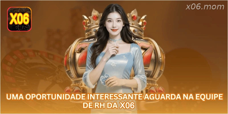 Uma oportunidade interessante aguarda na equipe de RH da X06.